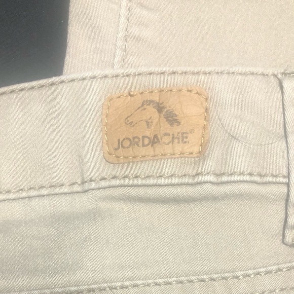 Women’s Size 16 Tan Denim Leggings - Comfortable Stretch Fit - Picture 3 of 4